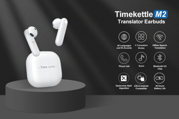 TimeKettle M2 Translator Earbuds